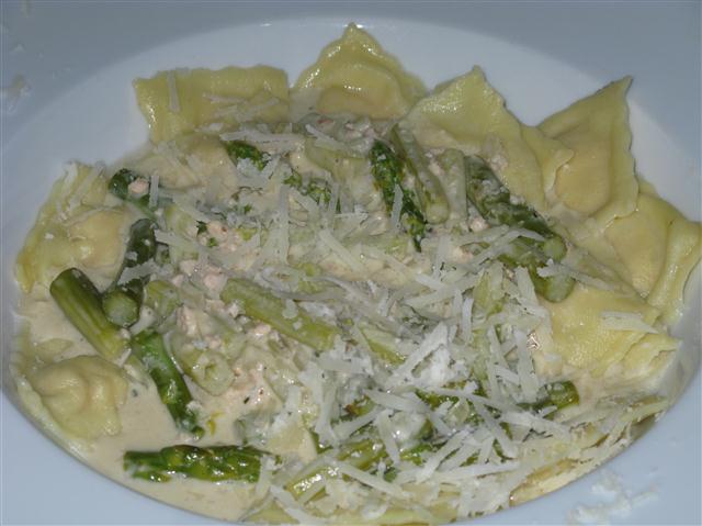 Lachsravioli